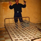 AVIP ! cell in S21, for the best treated victims, (they all died, but some had a bed the last days)