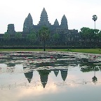 Ankor Wat just before sunrise