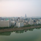 view from the hotel in Pyongyang 2