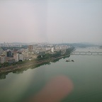 view from the hotel in Pyongyang 3