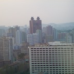 view from the hotel in Pyongyang 5