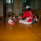 We visited a home for children without parents in a city close to the border between N and S