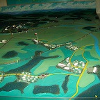 chart over DMZ and border between north and south Korea