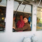 visiting the UC sby-boat captured in 1968 - 1