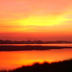 Sunset at the Mekong River in Vientiane 3