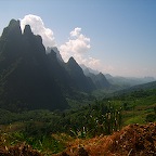 Sights from the busride Vang Vieng to Phonsavanh 4