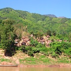 Views from the SlowBoat from Luang Pradang to border of Thailand 3