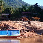 Views from the SlowBoat from Luang Pradang to border of Thailand 4