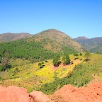 View from the bus from Bagan to Inle Lake 1