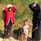 Three generations, close to Inle Lake