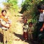 Family, close to Inle Lake