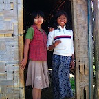 Villagegirls, close to Inle Lake