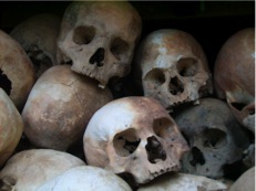 sculls - remains from the Killings Fields